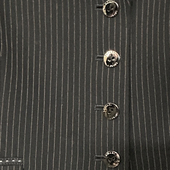 Women's TAHARI BLACK PINSTRIPE Blazer FLAWLESS - Picture 8 of 11
